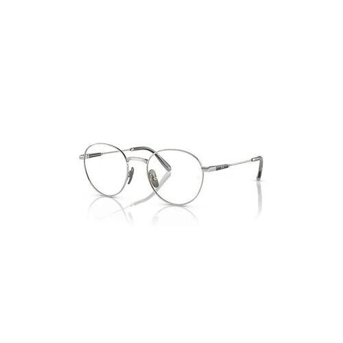 Ray-Ban David Titanium Optics Monture Argent Verres Incolore Polarisé 51-20