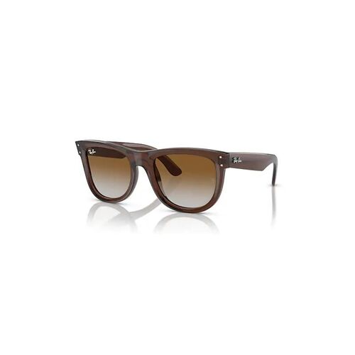 Ray-Ban Wayfarer Reverse Lunettes De Soleil Monture Transparent Marron Verres Brun 53-20