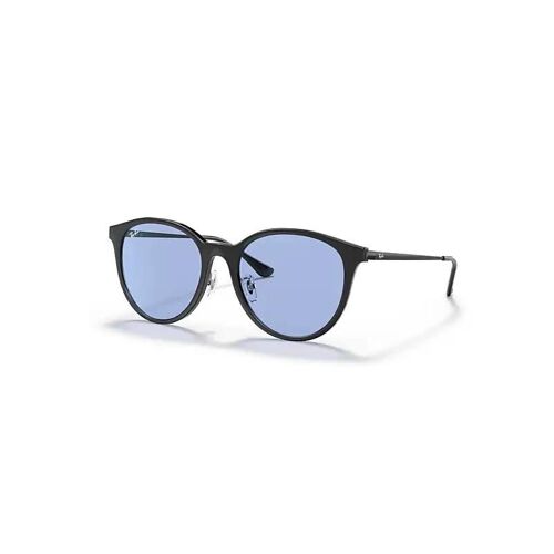Ray-Ban Rb4334d Lunettes De Soleil Monture Noir Verres Bleu 55-19