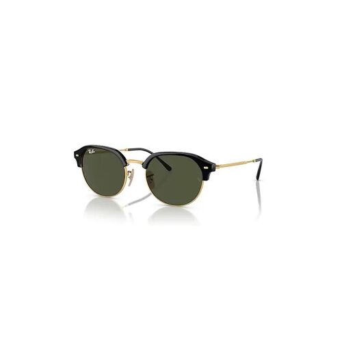 Ray-Ban Rb4429 Lunettes De Soleil Monture Or Verres Vert 53-20