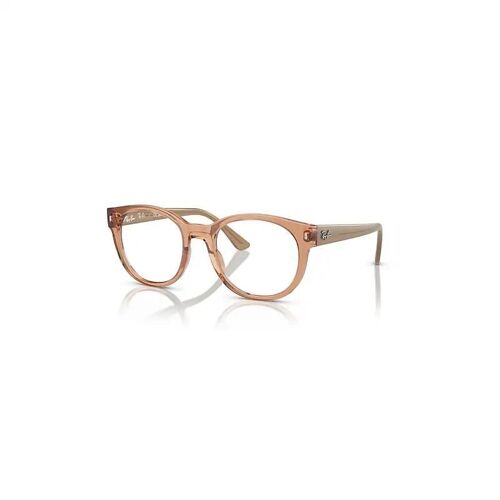Ray-Ban Rb7227 Optics Monture Transparent Marron Clair Verres Verres De Démonstration Polarisé 53-21