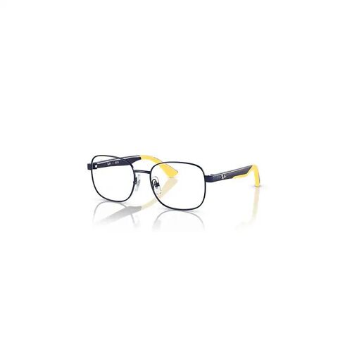Ray-Ban Rb1059 Optics Kids Bio-Based Monture Bleu Sur Jaune Verres Verres De Démonstration Polarisé 47-16