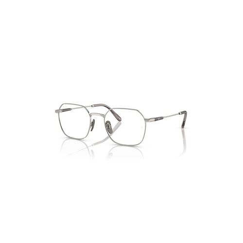 Ray-Ban Jim Titanium Optics Monture Argent Verres Incolore Polarisé 53-20