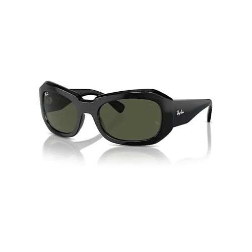 Ray-Ban Beate Lunettes De Soleil Monture Noir Verres Vert 56-20