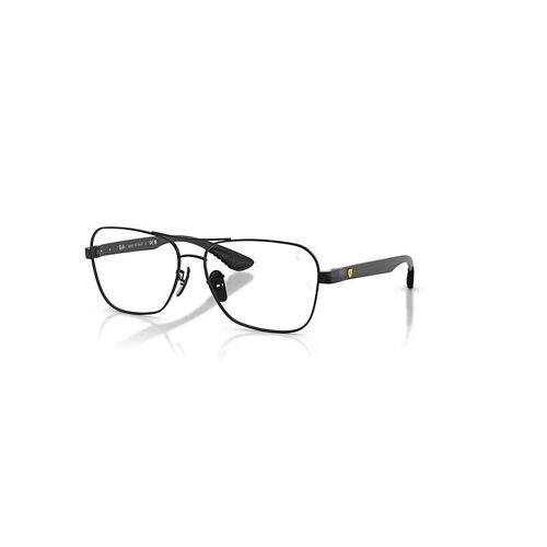 Ray-Ban Rb8436m Optics Scuderia Ferrari Collection Monture Charbon Foncé Verres Incolore Polarisé 58-15