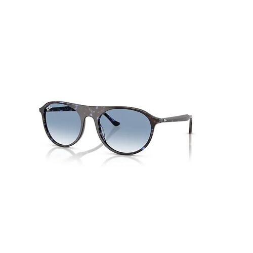 Ray-Ban Rb2215 Lunettes De Soleil Monture Havana Écaille De Tortue Bleue Verres Bleu 59-20