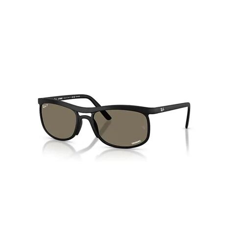 Ray-Ban Rb4452ch Chromance Liteforce Lunettes De Soleil Monture Sable Noir Verres Gris Polarisé 56-20