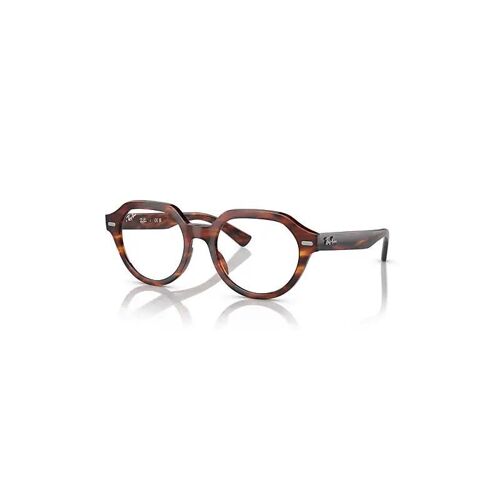 Ray-Ban Gina Optics Monture Rayé Havana Verres Incolore Polarisé 51-20