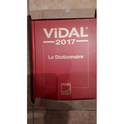 Dictionnaire Vidal 2017
