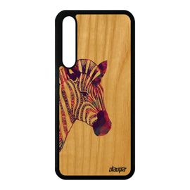 Coque P20 Pro Bois Silicone Zebre Violet Ethnique Frêne Cheval Pastel De Huawei P20 Pro