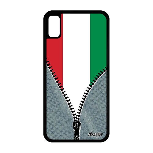 Coque Pour Iphone Xr Silicone Drapeau Hongrie Hongrois Coupe Du Monde Foot Iphone Xr