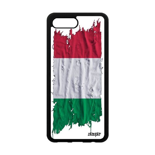Coque Silicone Drapeau Italie Italien Honor 10 Rugby Case Metal Football Tissu A