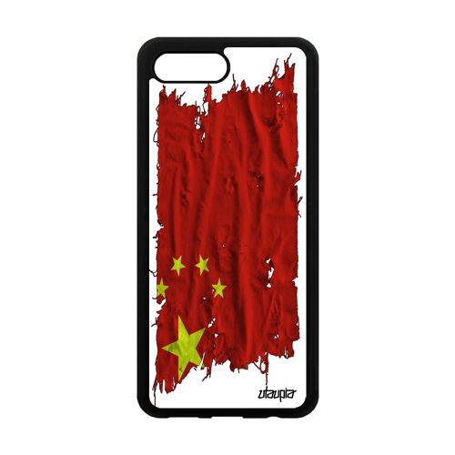 Coque Pour Honor 10 Silicone Drapeau Chine Chinois Jeux Olympiques Personnalisé