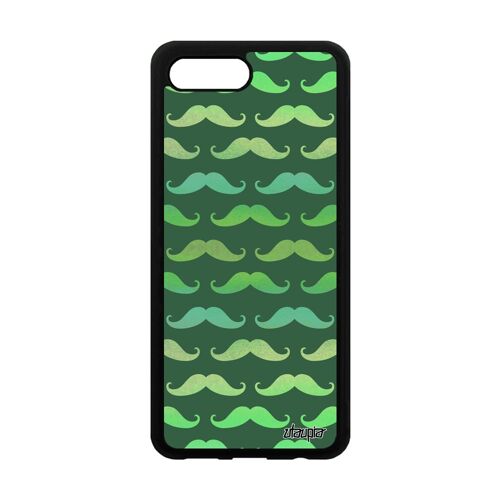 Coque Honor 10 Silicone Moustache Personnalisé Noir Telephone Couleur Huawei De