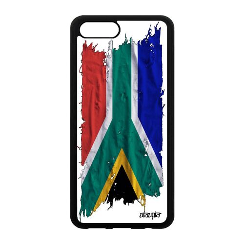 Coque Drapeau Afrique Du Sud Africain Pour Honor View 10 V10 Silicone Football A