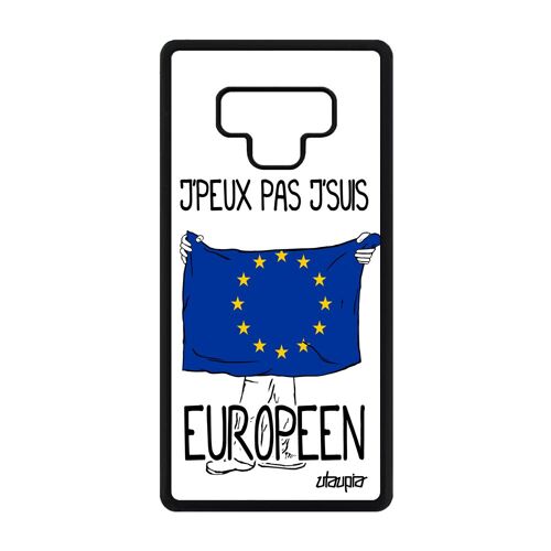 Coque Pour Note 9 Silicone J'peux Pas J'suis Europeen Telephone A Samsung Galaxy Note 9