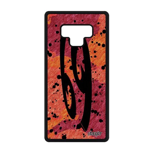 Coque Samsung Note 9 silicone Signe du zodiaque cancer Rouge peinture de Samsung Galaxy Note 9