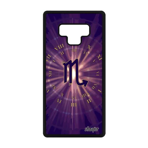 Coque Galaxy Note 9 silicone Signe scorpion etoiles dessin univers noir Samsung Galaxy Note 9