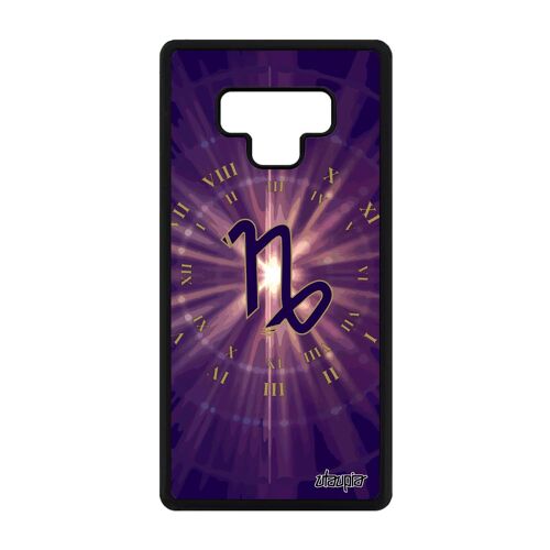 Coque Pour Galaxy Note 9 Silicone Signe Capricorne Du Zodiaque Soleil De Samsung Galaxy Note 9