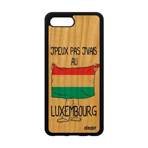 Coque J'peux Pas J'vais Au Luxembourg Honor 10 Bois Silicone Case Cover Tpu 4g A
