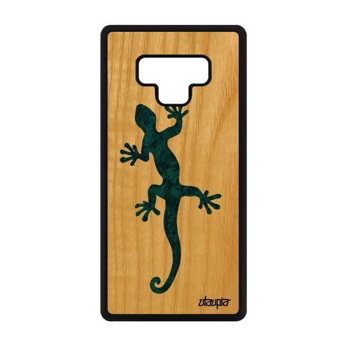 Coque En Bois Note 9 Silicone Salamandre De Protection Lezard Tpu Samsung Galaxy Note 9