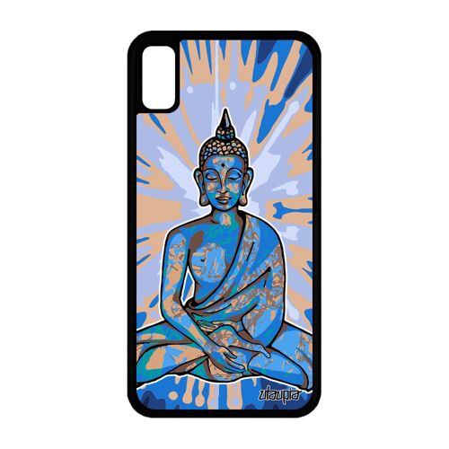 Coque Silicone Iphone Xr Bouddha Spirituel Fantaisie Femme Chinois Mobile
