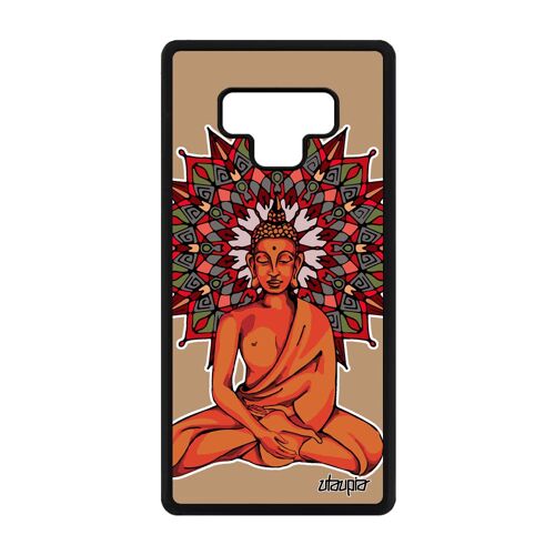 Coque pour Note 9 silicone bouddha case cadeau de noel noir femme Samsung Galaxy Note 9
