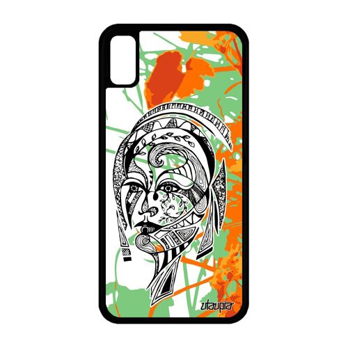 Coque Iphone Xr Silicone Femme Ethnique Feuilles Dessin Nature Mobile Case Iphone Xr