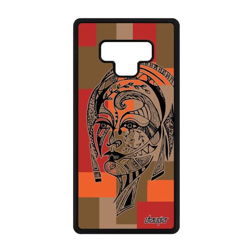 Coque Silicone Pour Galaxy Note 9 Femme Smartphone Geometrique Carré En Samsung Galaxy Note 9