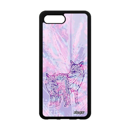 Coque Honor 10 Silicone Renard Ethnique Caoutchouc Housse Goupil Cover Telephone