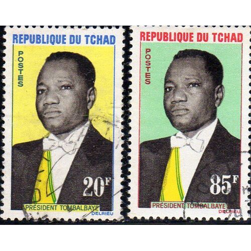 Timbres-Poste Du Tchad (Président François Tombalbaye)