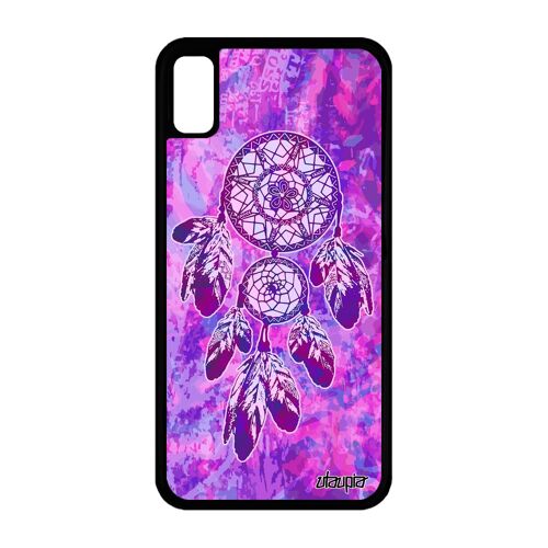 Coque Iphone Xr Silicone Attrape Reve Peinture Dreamcatcher Personnalisé A Iphone Xr