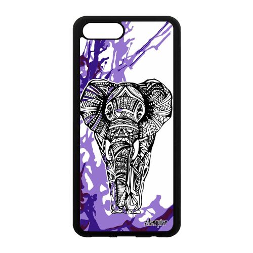 Coque Elephant Honor View 10 V10 Silicone Souple Sagesse Ganesh Animal Tribal De
