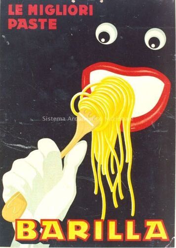Affiche Pates Barilla