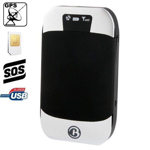 Mini Traceur GPS Antivol Voiture Camping Car Sos Micro Espion GSM Noir Et Blanc YONIS
