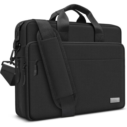 Grand Capacité Sacoche Ordinateur 17-173 Pouces,Étanche Sacoche Pc Portable 17 Pouces Housse Protection Sac À Bandoulière Pochette Pour 17-173"" Notebook/Lenovo/Hp/Dell/Acer/Msi/A[ZHUJ3017]