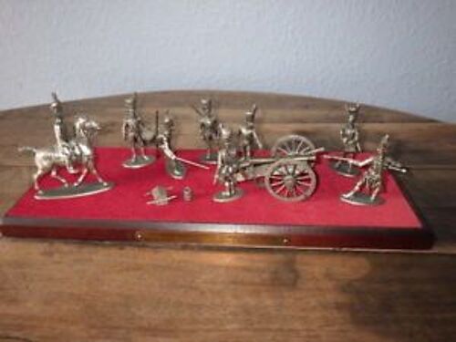 Dioramas Complets : Le Canon Gribeauval Son Équipe De Tire D'artillerie A Pied