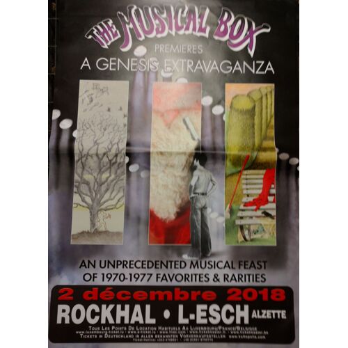 The Musical Box - Genesis Extravaganza - 80x120cm - Affiche / Poster Envoi En Tube