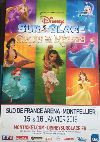 Disney - Héros - 80x120cm - Affiche / Poster Envoi En Tube