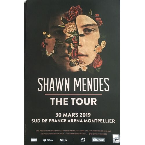Shawn Mendes - The Tour - 40x60cm - Affiche / Poster Envoi En Tube