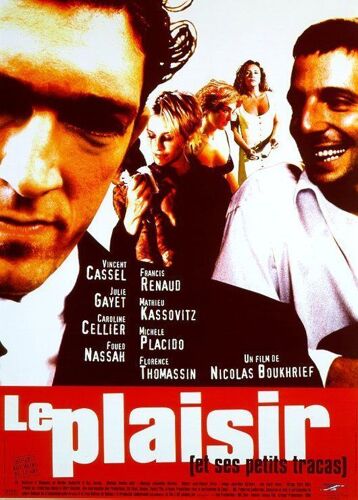 Le Plaisir (Et Ses Petits Tracas) - 1998 - Vincent Cassel - 116x156cm - Affiche Cinéma Originale - Envoi Plié
