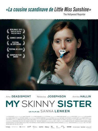My Skinny Sister - 2015 - Sanna Lenken, Rebecka Josephson, Amy Deasismont - 40x56cm - Affiche Cinéma Originale - Envoi Plié