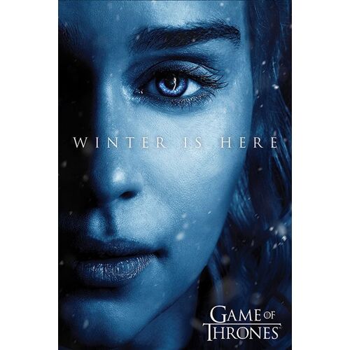 Game Of Thrones - Winter Is Here - Daenerys - 61x91,5cm - Affiche / Poster Envoi En Tube