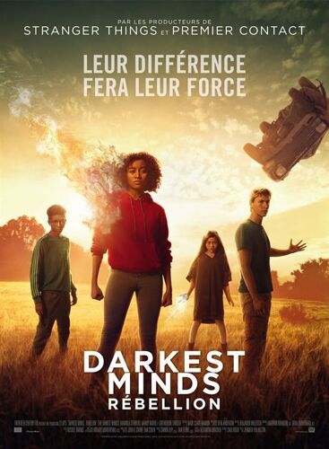 Darkest Minds Rébellion - 2018 - - 116x156cm - Affiche Cinéma Originale - Envoi Plié