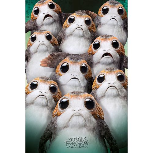 Star Wars - The Last Jedi (Many Porgs) - 61x91,5cm - Affiche / Poster Envoi En Tube