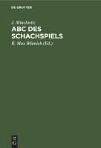 Abc Des Schachspiels
