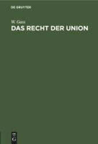 Das Recht Der Union