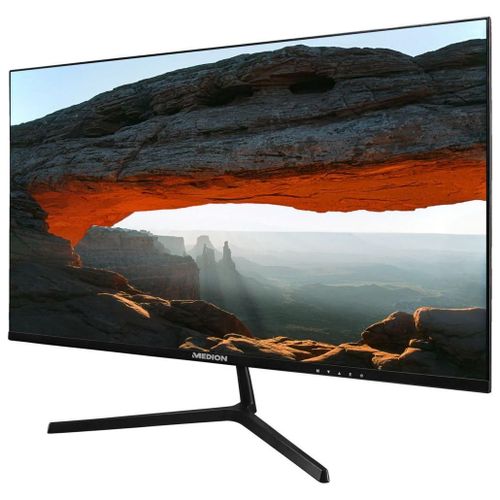 Moniteur grand écran - MEDION - AKOYA P52218 MD 20150 - 54.6 cm (22'') Full HD - HDR10 - HDMI - Sans cadre