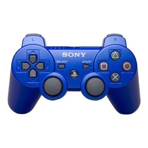 Manette Sony Dualshock Sans Fil Bleu Sony Pour Sony Playstation 3