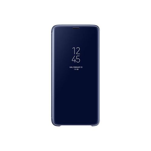 Samsung Clear View Standing Cover Ef-Zg965 - Étui À Rabat Pour Téléphone Portable - Bleu - Pour Galaxy S9+, S9+ Deluxe Edition